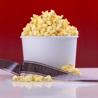 movie popcorn photo